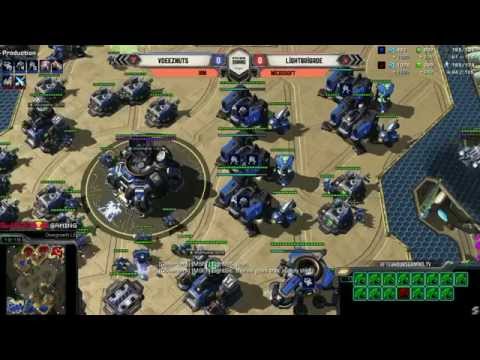 AHGL Playoffs Semifinals: IBM vs Microsoft Game 1 TvP (VDeezNuts vs Lightbrigade)