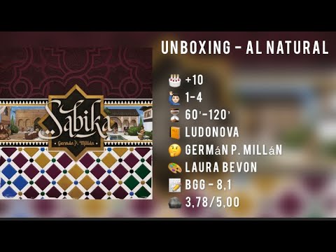 SABIKA - UNBOXING AL NATURAL