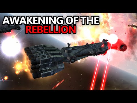 [SO MANY FIGHTER CRAFT!] Star Wars Empire at War: Awakening of the Rebellion Mod Ep28