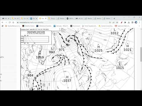 SE ENGLAND WEATHER - 23/02/2023 - 24 HOUR FORECAST