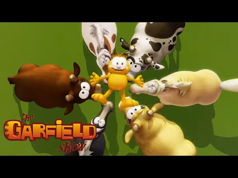 🧡🍕 Down on the Farm | Garfield | Cartoon