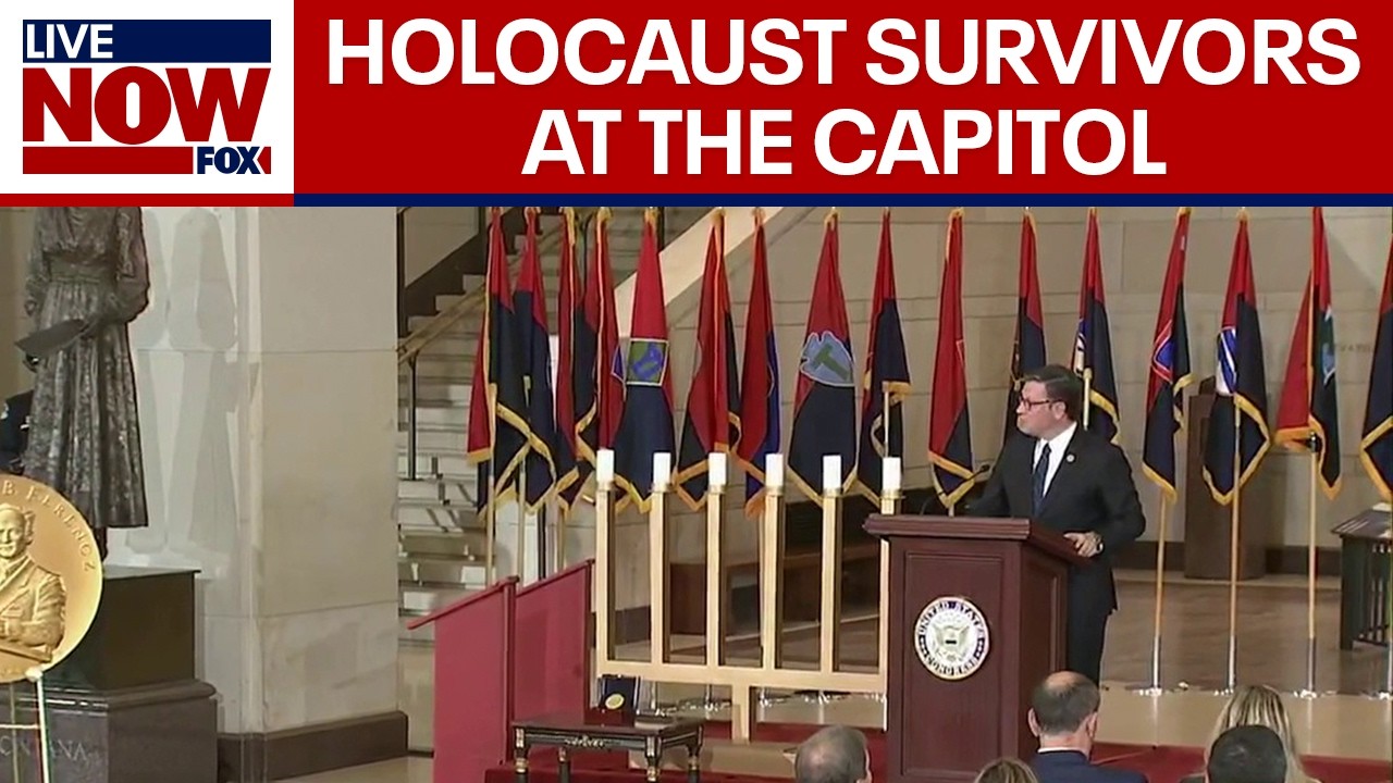 House Speaker Johnson Hosts Holocaust Survivors