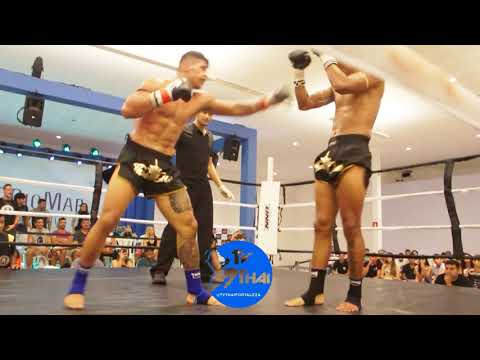 TV THAI | Neto Santiago ( Black Thai ) vs Gugu ( Gladiadores Top Fight ) Thai One Championship 75kg