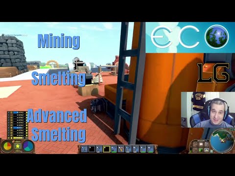 Eco Professions Overview - Mining, Smelting, Advanced Smelting
