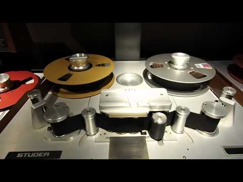 Analog Master Tape 2 inches 24 channels digital transfer