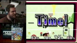 Crow Plays Super Smash Brothers Melee (Nintendo Gamecube)