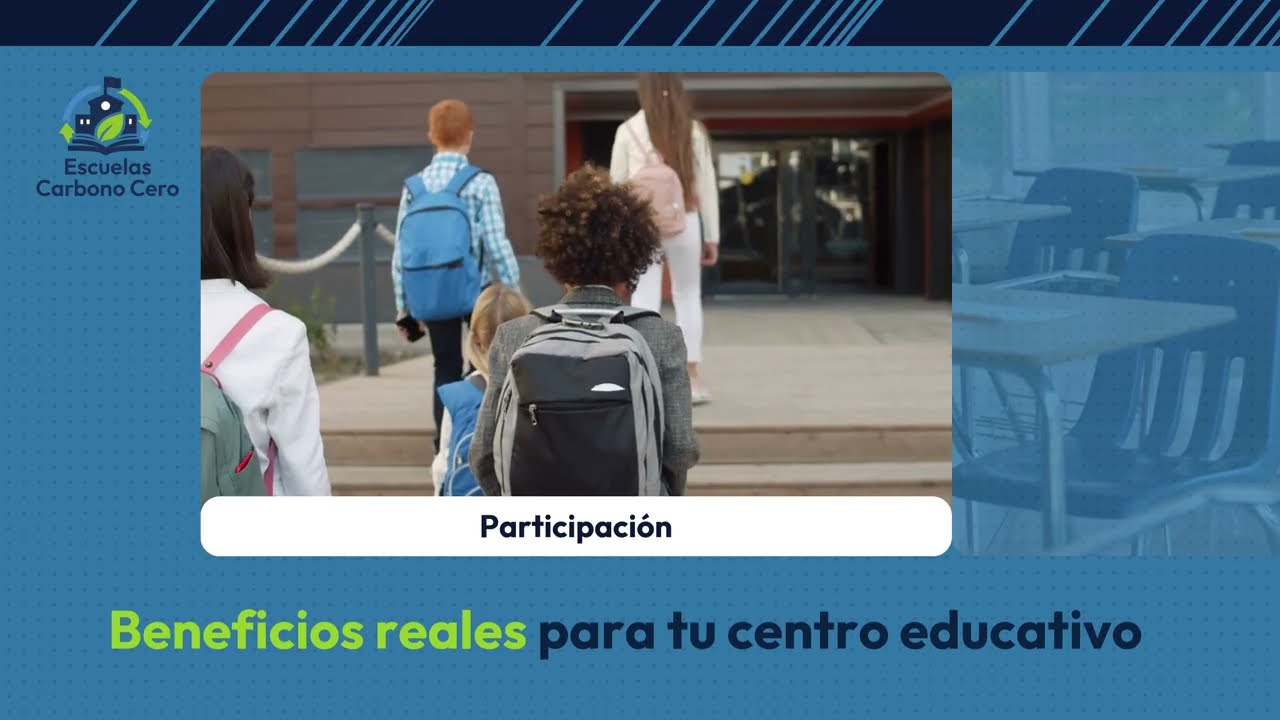 Miniatura del vídeo introductorio de Escuelas Carbono Cero