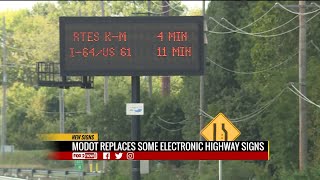 Improvement work planned for MoDOT digital message boards