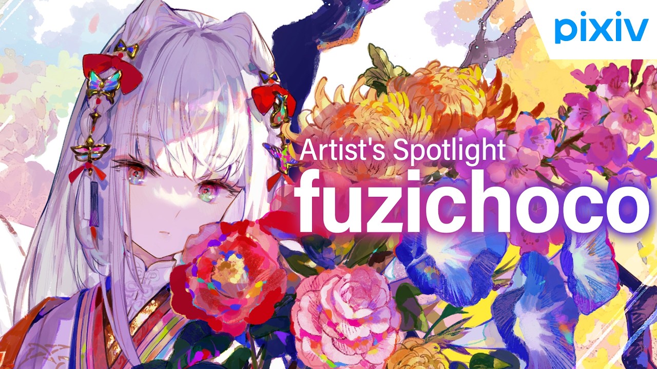 Creating subtle shades by layering colors - Artist's Spotlight with fuzichoco
