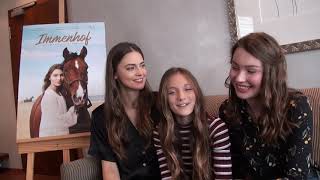 IMMENHOF Interview Laura Berlin + Ella Päffgen + Leia Holtwick - Pferde - Reiten - Film