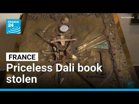Priceless book designed by Dali stolen in France