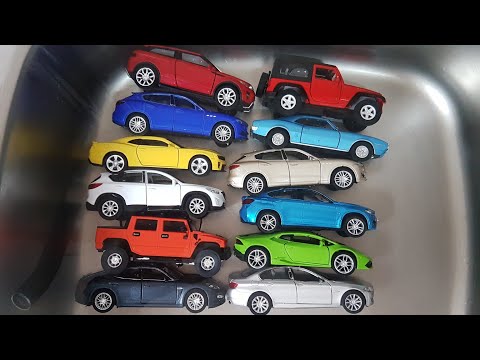 toy cars wash for kids: Dlan enjoys washing Cars video for kids