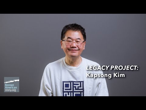 Kapsong Kim - KoreanAmericanStory.org