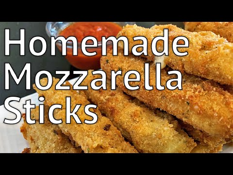 Homemade Mozzarella Sticks | Chef Lorious