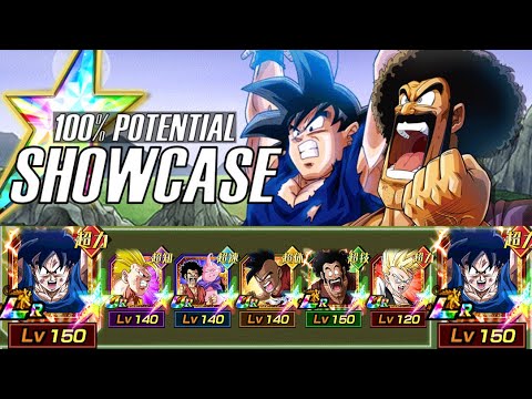 100% F2P Majin Buu Saga Team Level 10 Links Showcase | Dragon Ball Z Dokkan Battle