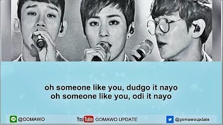 [Karaoke/Instrumental] EXO CBX - Someone Like You by GOMAWO [Indo Sub]