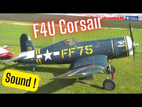 GIANT SCALE Vought F4U Corsair | Geoff White | NLMFC Fly-In 2022