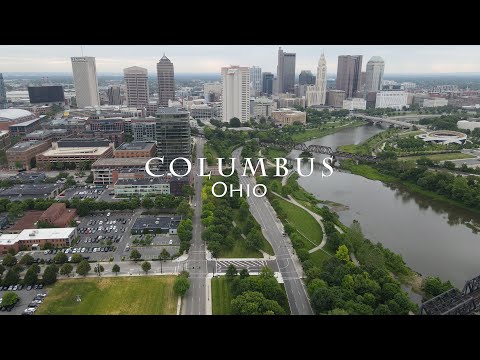 Columbus, Ohio - [4K] Drone Tour