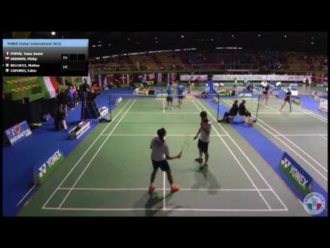 BELLUCCI CAPONIO Italia vs POPOV SHISHOV Francia Bulgaria