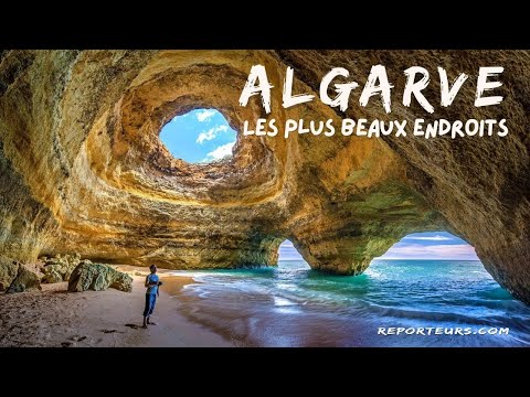 Portugal, the most beautiful places in the Algarve (4K)