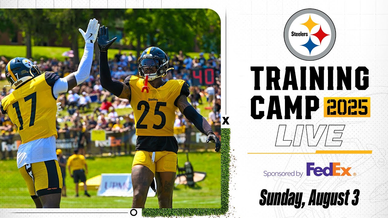 Watch Steelers Training Camp Practice on Aug. 3 | Pittsburgh Steelers