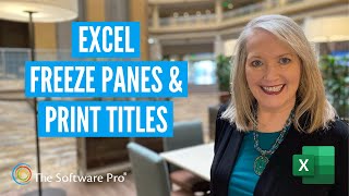 Boost Your Productivity: Master Freeze Panes and Print Titles in Excel