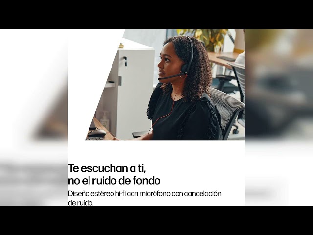Vídeo relacionado con Auricular Poly Blackwire 3220 con cable - Micrófono con cancelación de ruido - Diseño estéreo - Conexión a PC/Mac mediante USB-C o USB-A - Funciona con Teams y Zoom