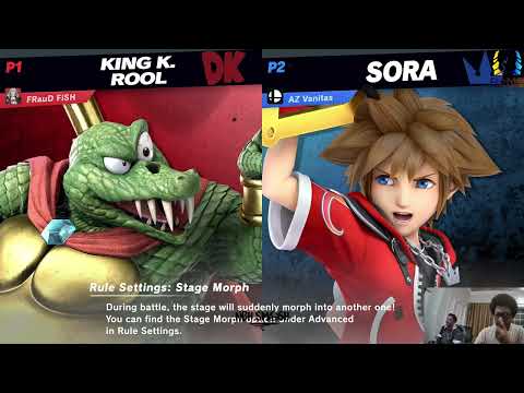 NBH Smash Online Bi-Weekly 6 Winners Quarterfinals - Reefy (King K Rool) vs Vanitas (Sora)