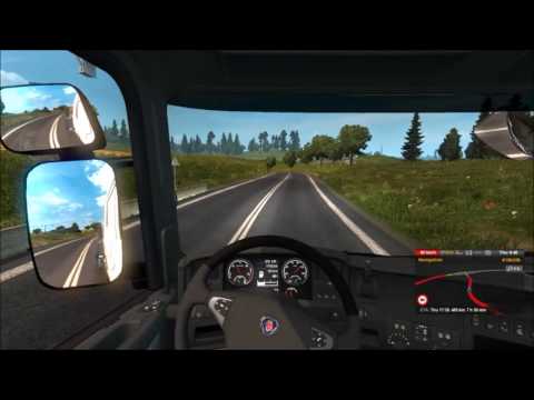 Euro Truck Simulator 2 Timelapse #1 - Wroclaw (PL) to Ljubljana (SLO) - PROMODS 2.11