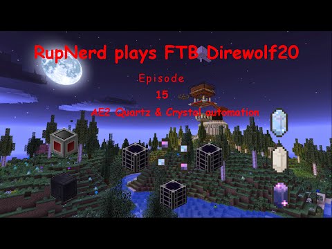 Direwolf20 1.7.10 - S01 - E15 - AE2 Seed automation made easy