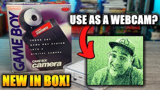 I Bought A NEW Nintendo Game Boy Camera In 2022 & Used It As A Webcam!