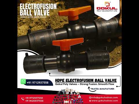 HDPE Electrofusion Ball Valve