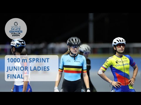 1000 m Sprint Final Junior Ladies | WSG2024 - Italy