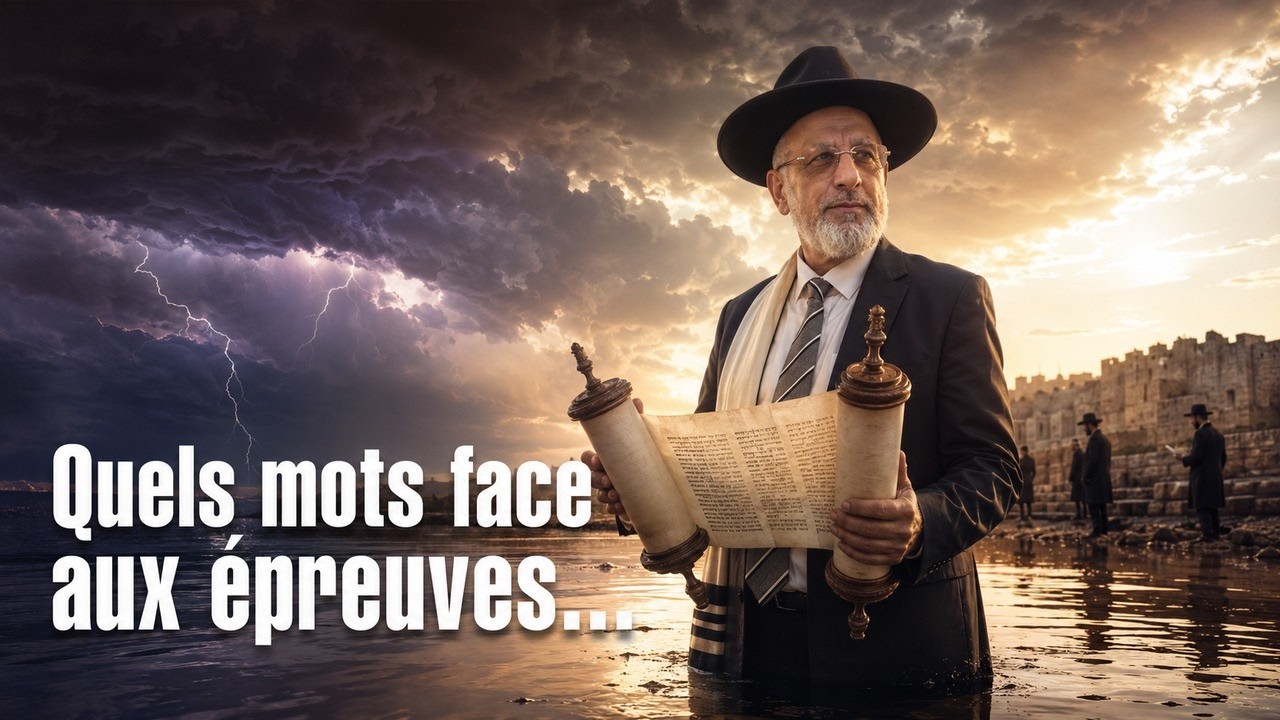 Quels mots face aux épreuves...