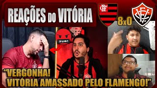 REAÇÕES DO VITÓRIA - FLAMENGO 8x0 VITÓRIA - BRASILEIRÃO 2025 - VAMOS RIR!