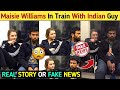 Maisie Williams In Train With Indian Guy Germany Indian Boy News Indian Boy Viral In Germany