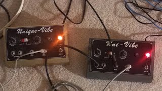 Video thumbnail for Original Vintage Honey uni-vibe vs unique-vibe jam by Tony Battle