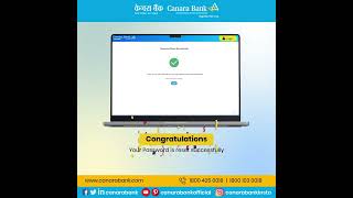 Canara Bank | Internet Banking Reset Password Tutorial