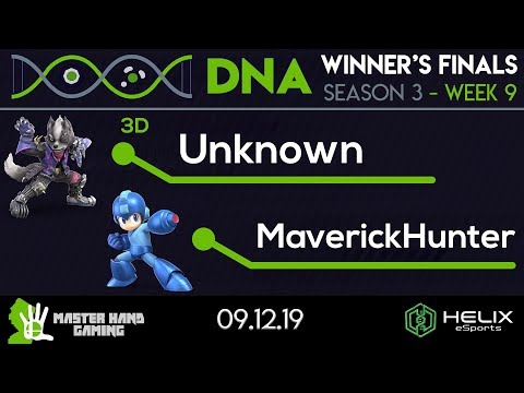 DNA S3:W9 - 3D | Unknown (Wolf) Vs. MaverickHunter (Mega Man) - W Finals