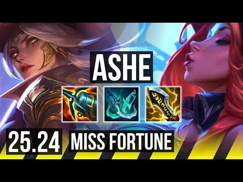 ASHE & Blitzcrank vs MISS FORTUNE & Bard (ADC) | Perfect KDA: 17/0/10 | EUW Master | 25.24