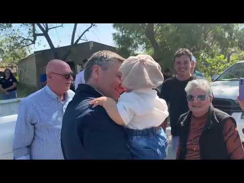 Charadai: Zdero inauguró los nuevos accesos la localidad y destacó el avance de la Ruta 13.