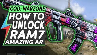 Warzone HOW TO UNLOCK RAM 7 ASSAULT RIFLE | COD Warzone Guides
