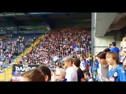 DFB Pokal - Herthafans in Bielefeld | 10.08.2015