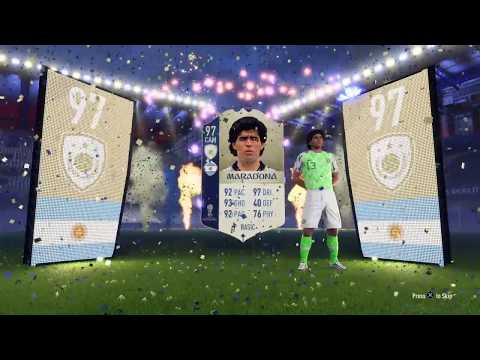 I packed Icon Maradona!!
