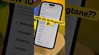Download lagu NEW iOS 26 Ringtone?? 📲📞 #iphone #ios #apple #tech mp3