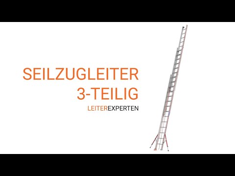 Seilzugleiter 3-teilig