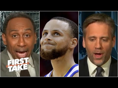 Stephen A. 痛批 Max 關於勇士王朝結束的「愚蠢至極」的言論 | First Take (Stephen A. calls out Max for 'absolutely asinine' take on Warriors' dynasty being over | First Take)