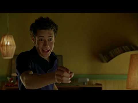 Trailer beat: bus fantasy sequence cutting to Matt’s sheepish grin