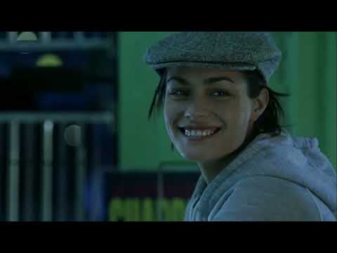 Official trailer still for 40 Days and 40 Nights: Josh Hartnett against a bright white backdrop with bold red title