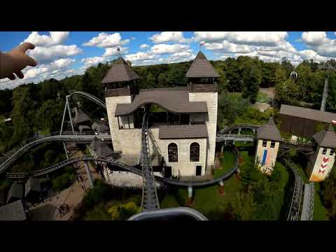 Lech Coaster Front Row POV - Legendia 2022 [4K]